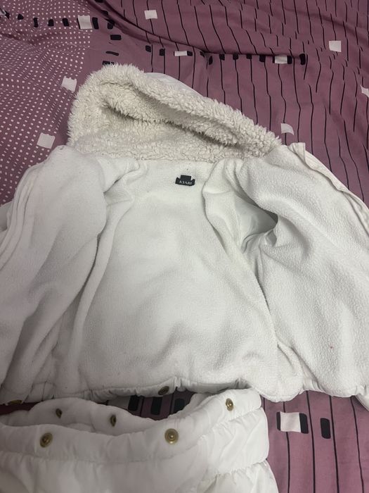 Бебешки Зимно Яке Комплект 9м 69-72 см