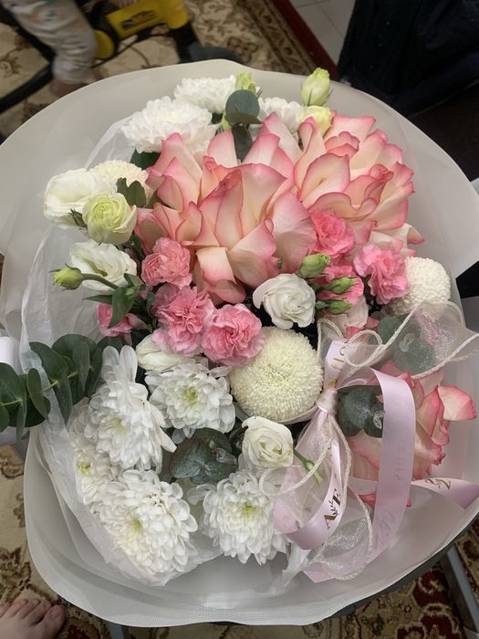 Букет цветов свежий