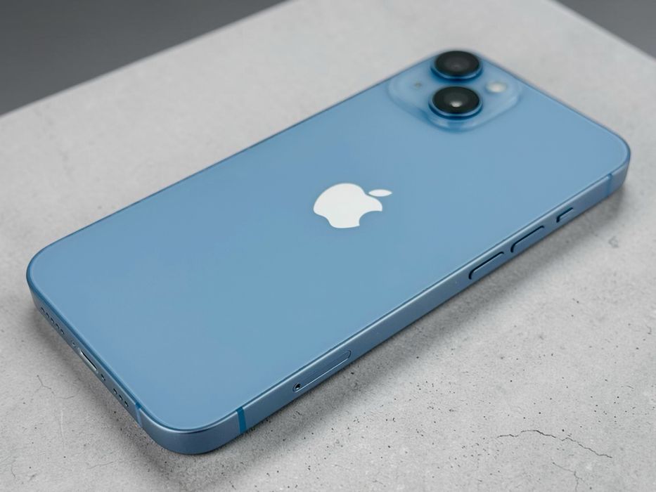 Apple iPhone 14 128GB Blue 100% Батерия! Гаранция!