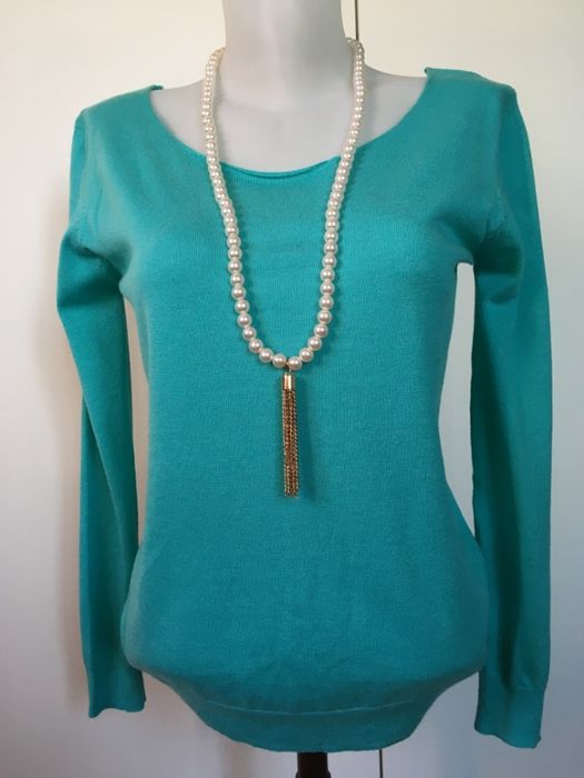 колие гердан бели перли