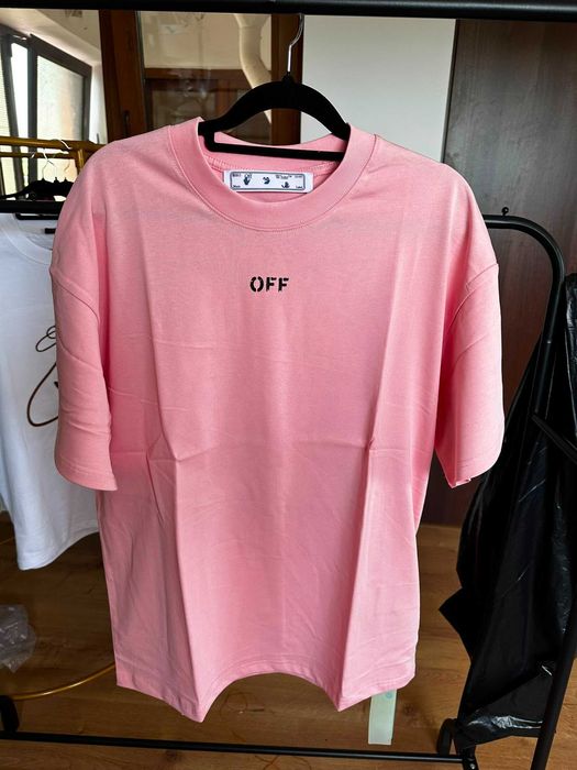 Tricou Off White-Pink Moon