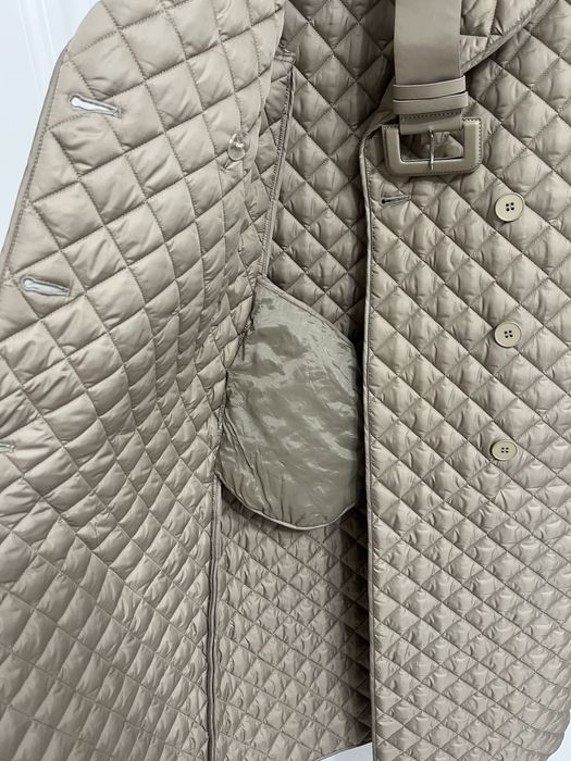 Стеганое пальто