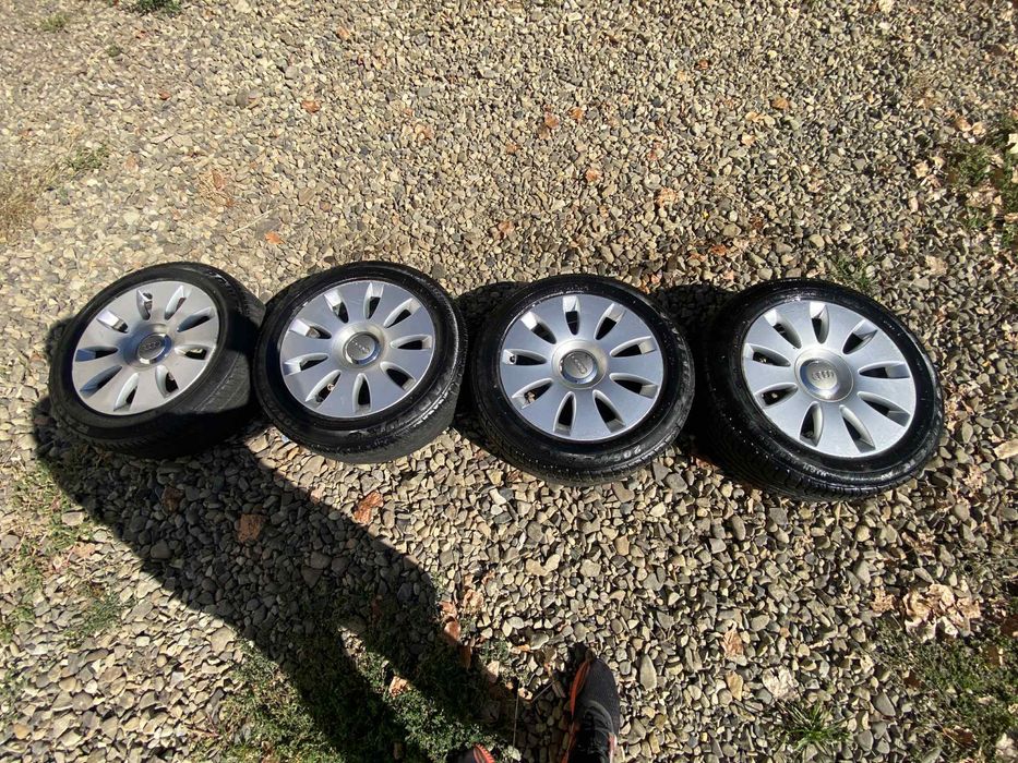 Jante R16 cu caucicuri de vara