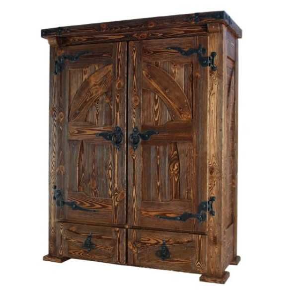 Шкафы и буфеты  под старину от производителя