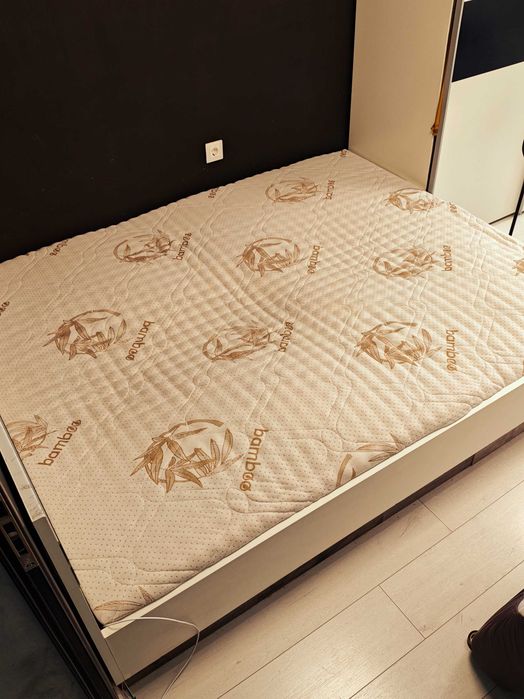 Топ матрак SleepMode Bamboo Massage 160x200 см, 8 см, 10/10 като нов