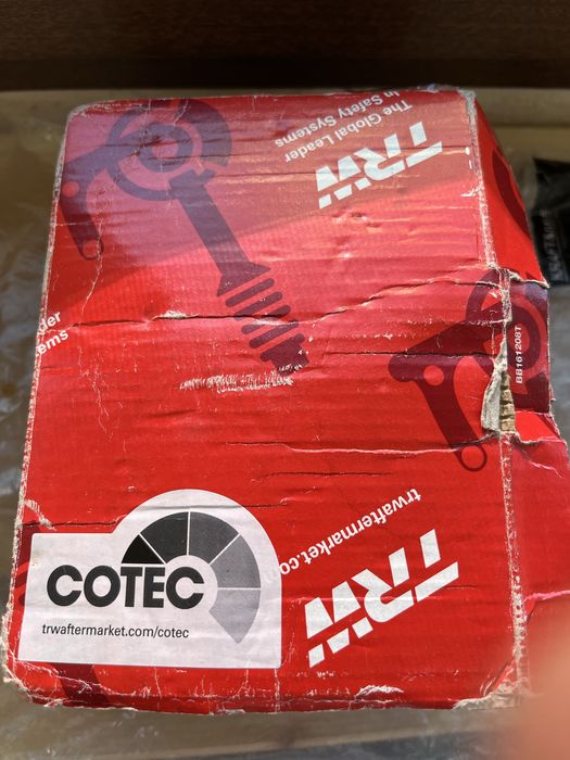 Placute frana  TRW   noi in  cutie  Opel