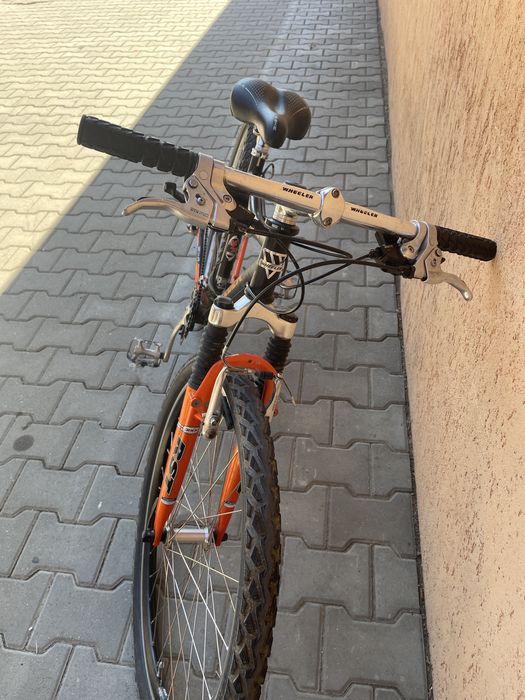 Bicicleta wheeler full-suspension in stare buna,21 de viteze,frane jantă