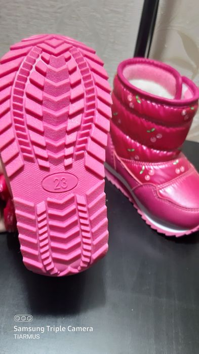 Зимние сапожки для девочки