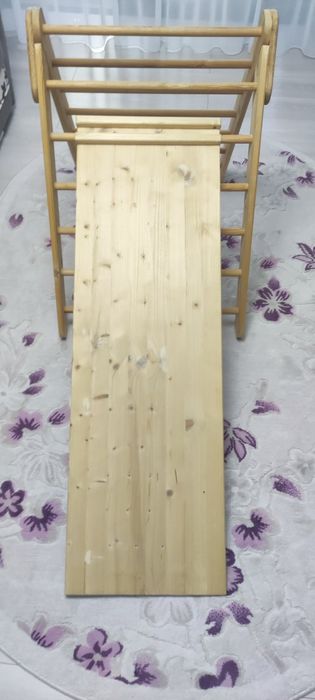 Triunghi Pikler cu rampa/topogan