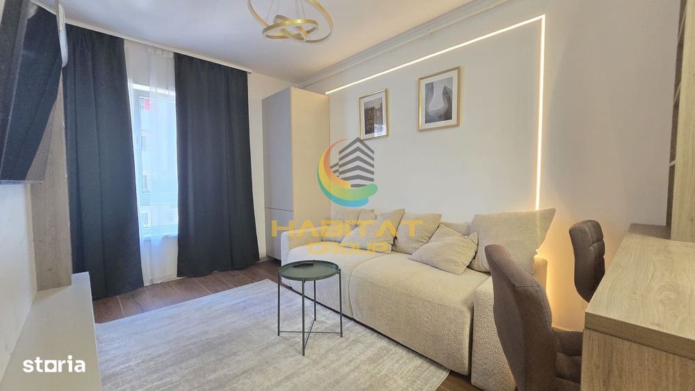 Apartament 2 camere tip studio- bloc nou