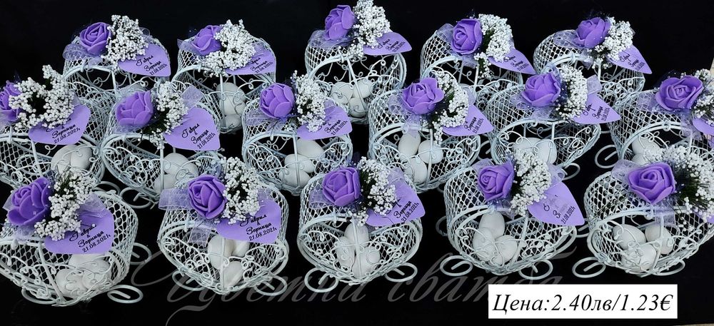 Сватбени подаръци за гости, подаръци за сватба, сватбени подаръчета