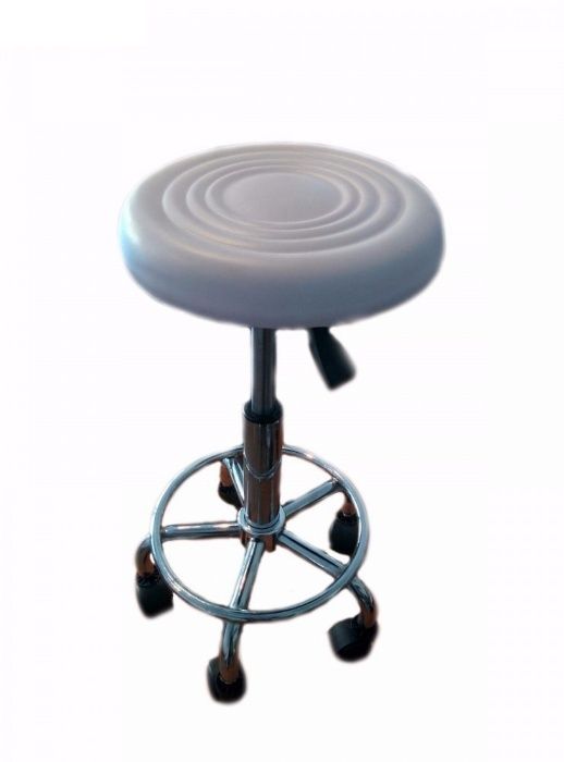 Scaun rotund mobil/rotativ Scaun cosmetica manichiura/pedichiura