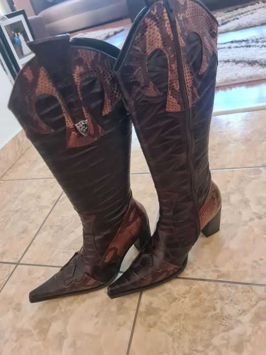 Cizme dama ciocate 39