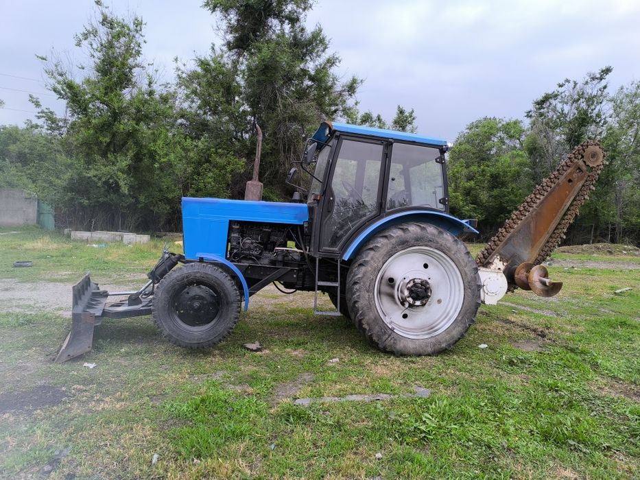 МТЗ бара траншеекопатель