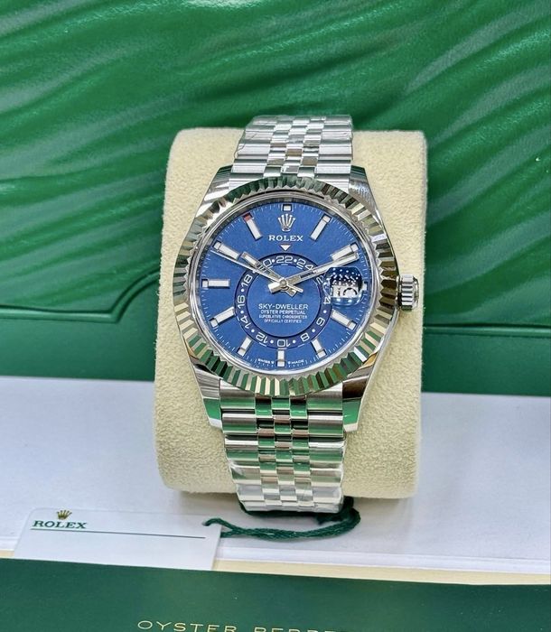 Rolex Sky Dweller 336934 Blue Dial Jubilee 2023  Otel 42mm