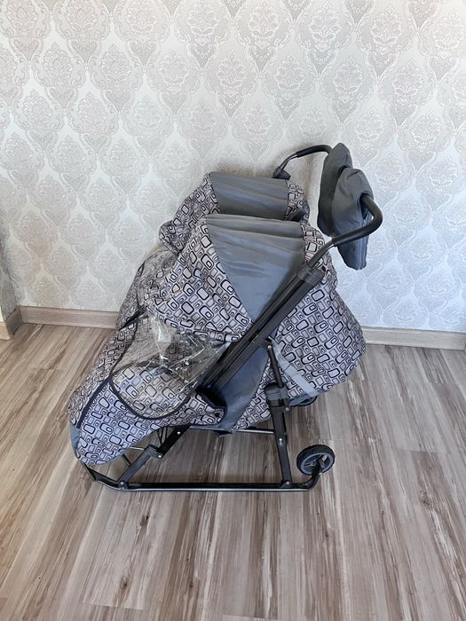 Санки двойные близнецы