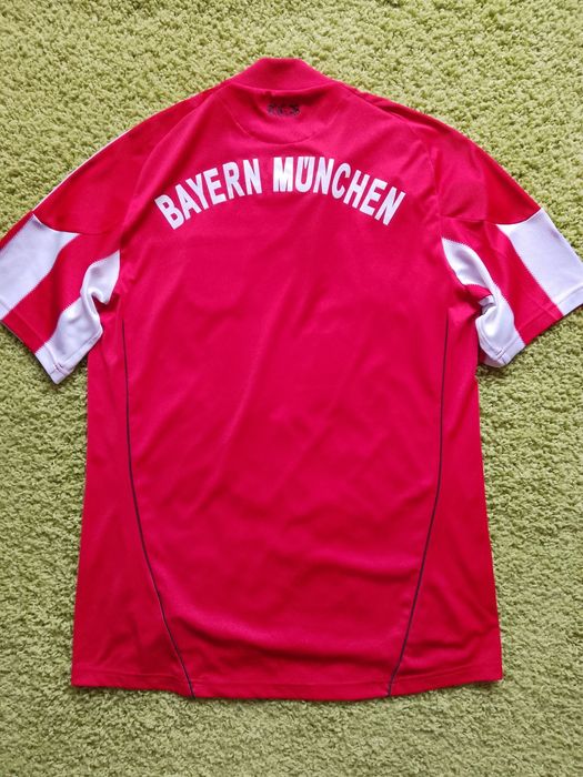Tricou Fotbal Bayern Munchen 2010/11 semnat de Alaba
