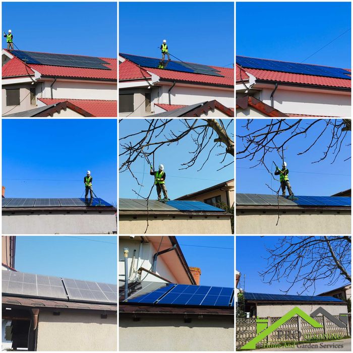 Curatare Spalare Panouri Fotovoltaice, Panouri Solare - Firma