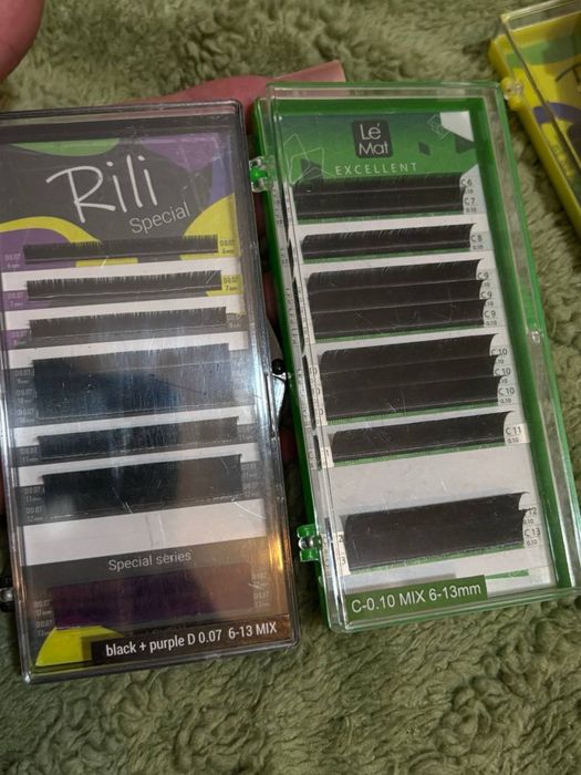 набор для наращивания ресниц