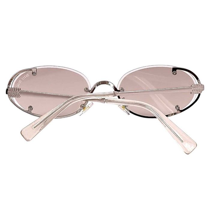 Miu Miu Oval 2027 Дамски слънчеви очила с овална форма и интересна рамка
