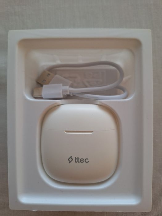 Безжични слушалки ttec TWS Mode, бял