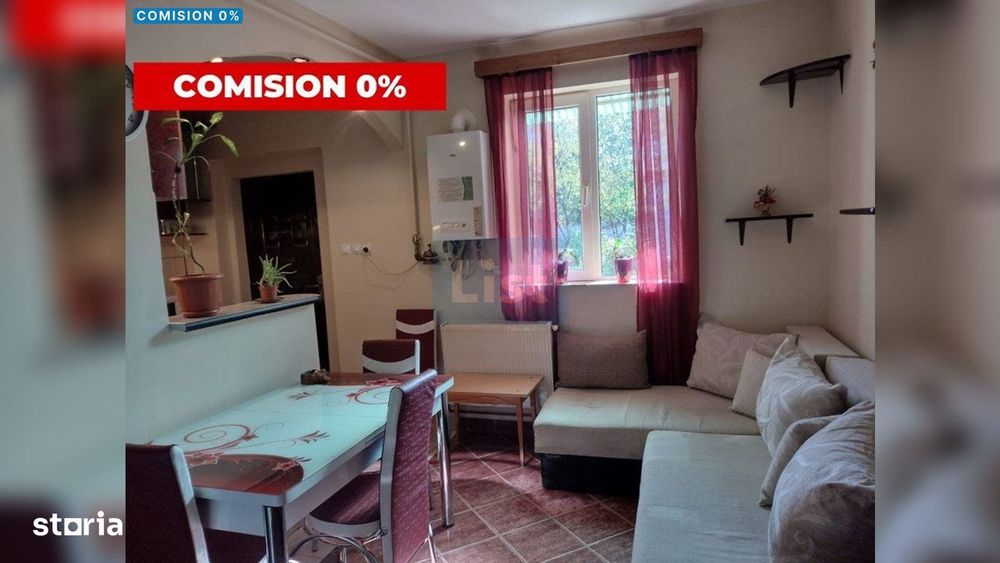 COMISION 0! Apartament 1 Camera Semidecomandat in Gruia