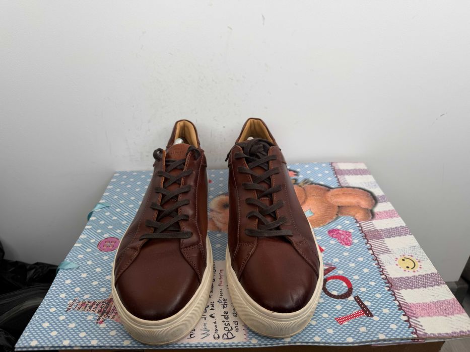 Tommy Hilfiger Premium Leather Cupsole Cognac''оригинални сникърси