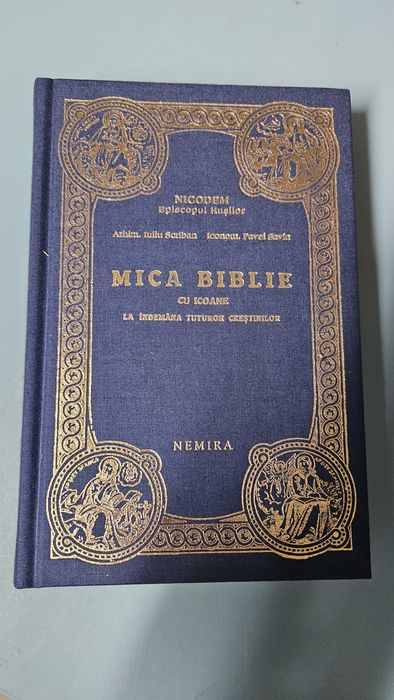 Mica Biblie cu icoane 1913 (retiparita in 2010)