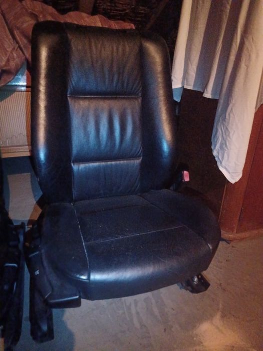 bmw e46 предни кожени седалки