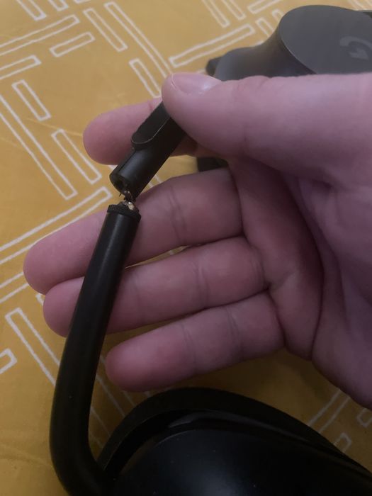 Casti Logitech G533 wireless mic rupt