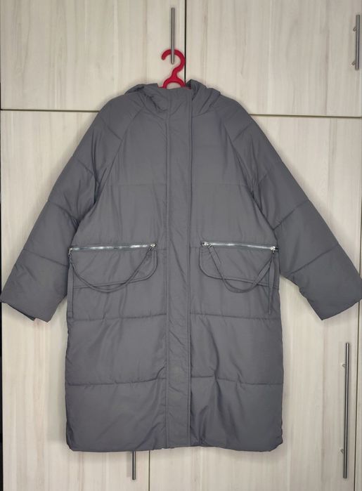 Зимняя  куртка-оверсайз JUST