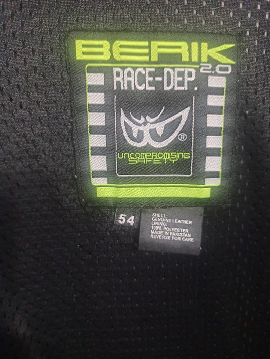 Berik кожено мото яке 54