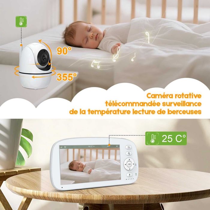Нов 5 инчов Бебефон с камера LEMFO 5" HD – 5000mAh батерия Без WiFi