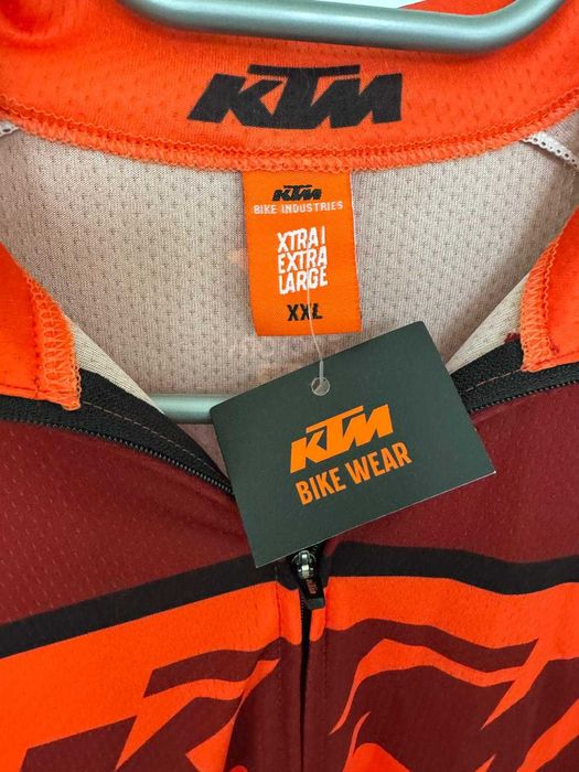 Tricou ciclism KTM nou marime XL