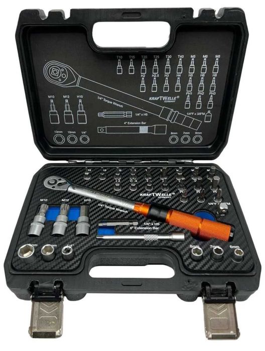 Динамометричен ключ 1/4", 5-25Nm 324, KraftWelle