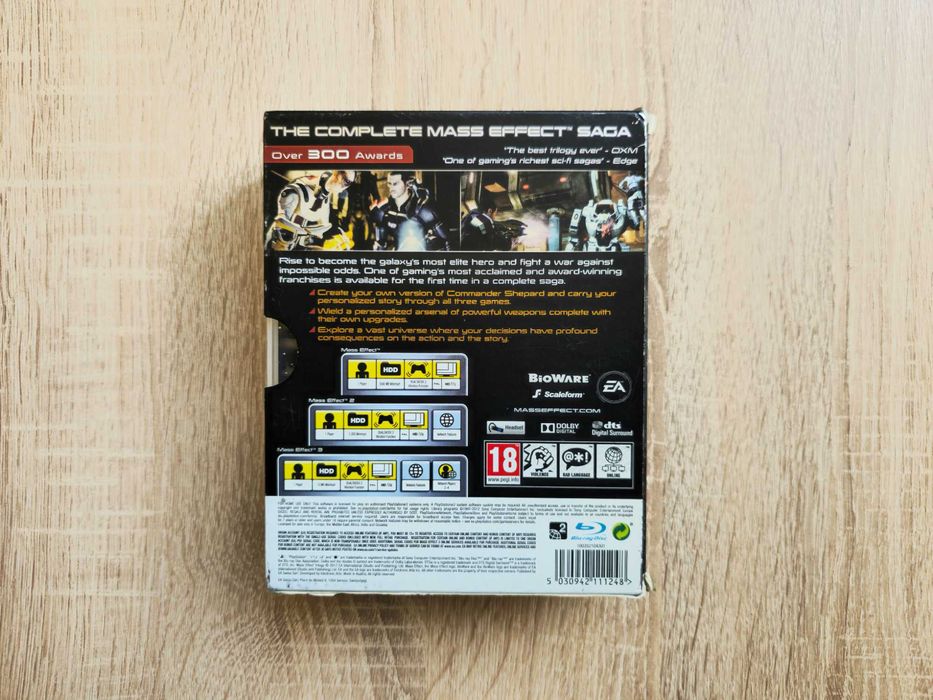 Mass Effect N7 Trilogy  за PlayStation 3 PS3 ПС3