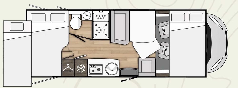 Ford Benimar 340 2024 Camper 5 locuri Ideal Vacanță & Business