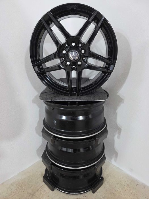 Jante 17 Mercedes Vito Viano C Class A Class B Class cu senzori Audi A4 Q2 Q3 5x112 66.6 7.5J et47