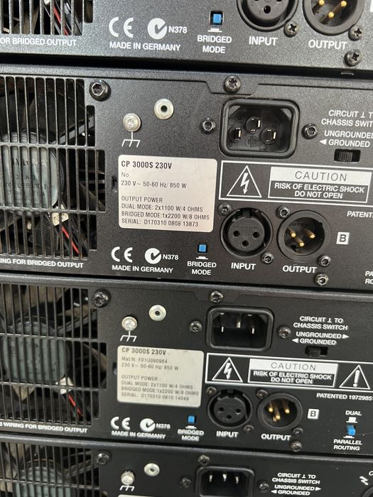 Vand amplificator Electrovoice EV CP3000S ( dynacord LX2200 )