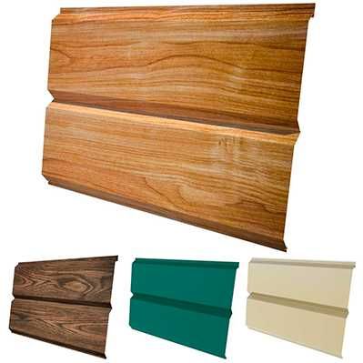 Сайдинг металлический.