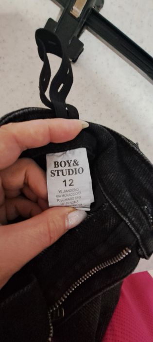 Черно дънки за момче