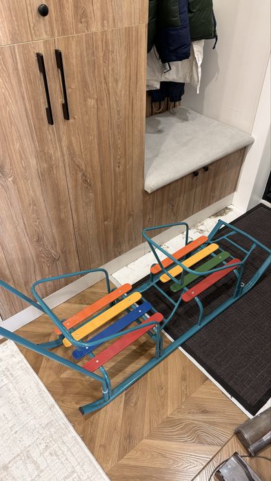 Продам двухместные санки