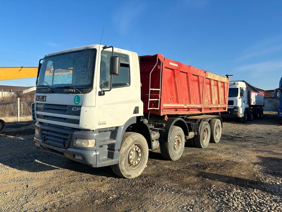 DAF 85.430 44 tone, Autobasculanta, 8x4, 2007