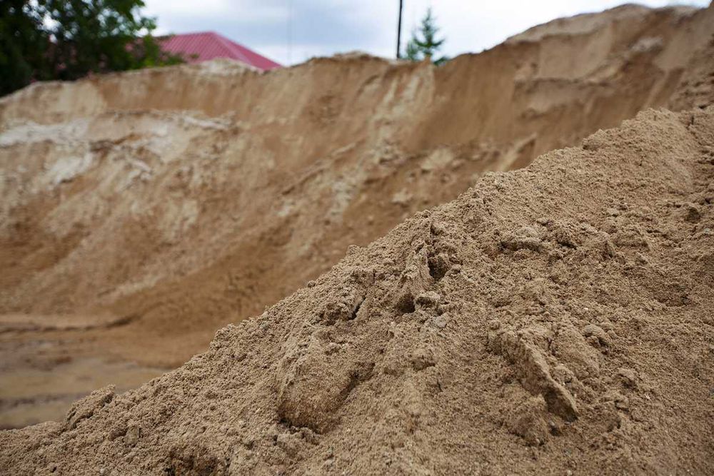 Песок, щебень, хвосты