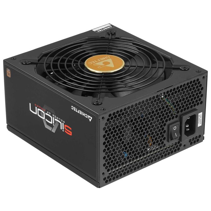 CHIEFTEC Silicon 650Wt 80Plus Bronze/ модульный, 24pin\PCI-E 6+2PIN(x2