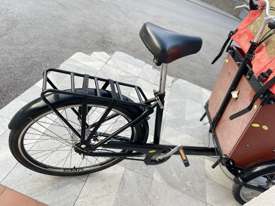 Рикша | Нидерландски Карго-Товарен Велосипед | Рикша BABBOE Big NL
