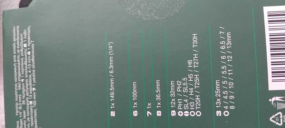 Seturi chei tubulare ,sigilate