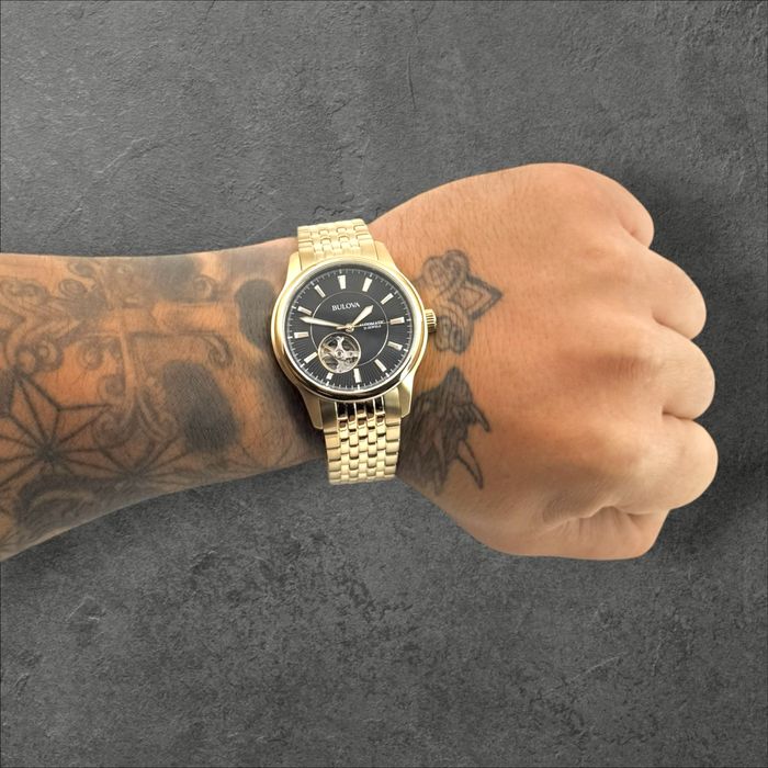 Bulova Automatic Open Heart мъжки часовник