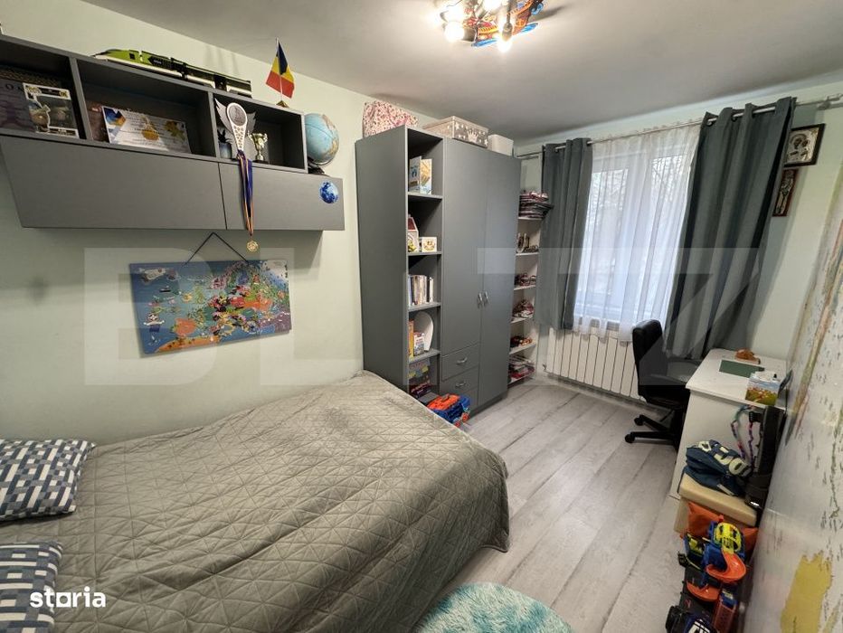 Apartament 3 camere, 60 mp, zona Splai Bahlui
