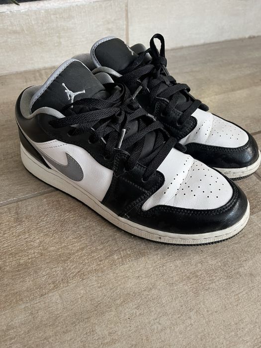 Air Jordan 1 Low Black White Grey